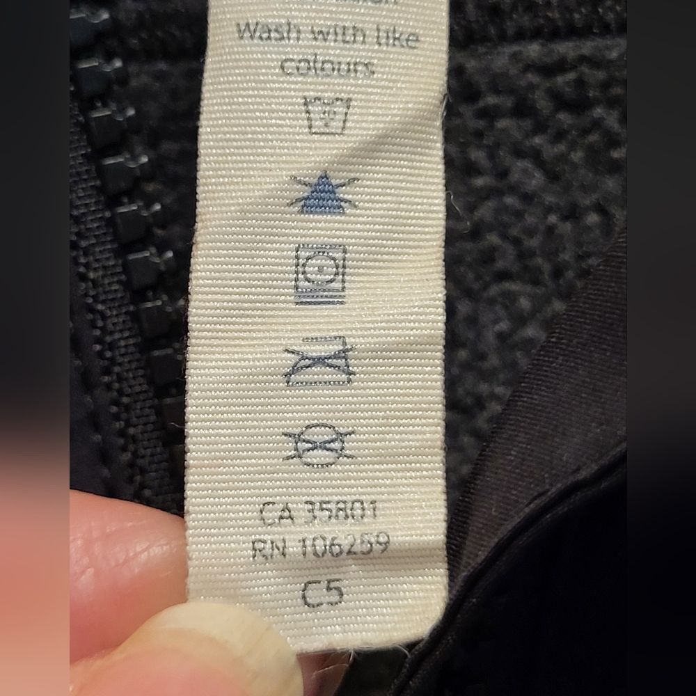 Lululemon Athletica Its Fleecing Cold Jacket In Heathered Black - Size 4 - Picture 8 of 9